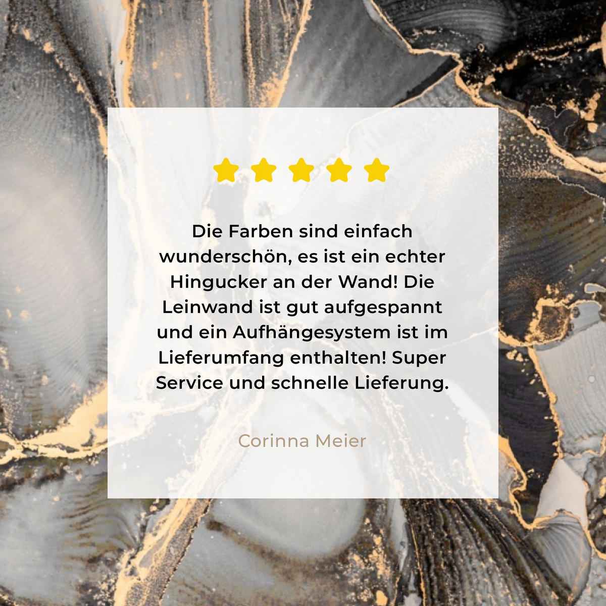 LEINWANDBILD Grau - Luxus - Gold - Marmor 40x30 cm - Dunkelgrau, Textil (40/30cm) - MuchoWow