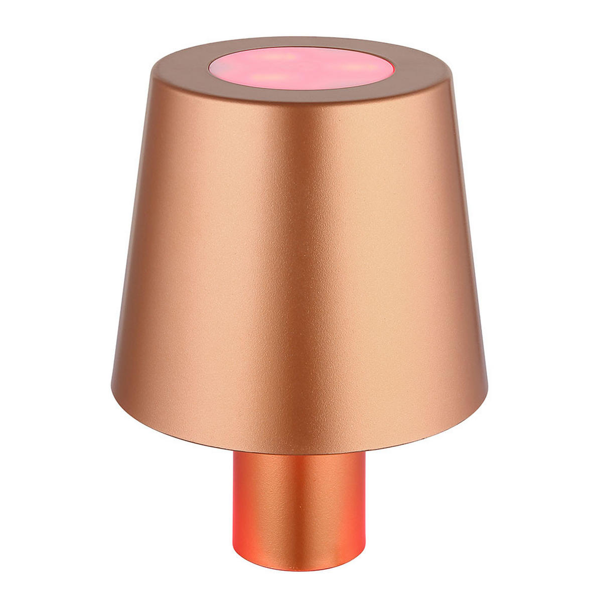 LED TISCHLEUCHTE Flaschenlampe Gold - Goldfarben, Kunststoff (10.5/10.5/14cm) - Globo Lighting