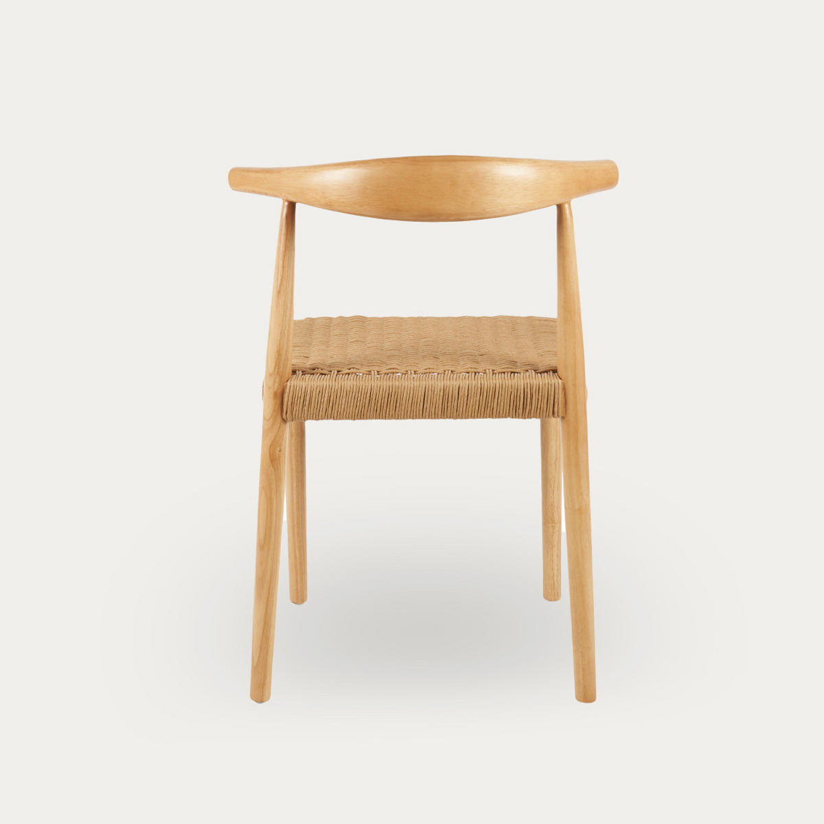 STUHL Krabi Natur 54.5 cm x 80 cm - Braun, Holz (54/80/55cm) - Kenay Home