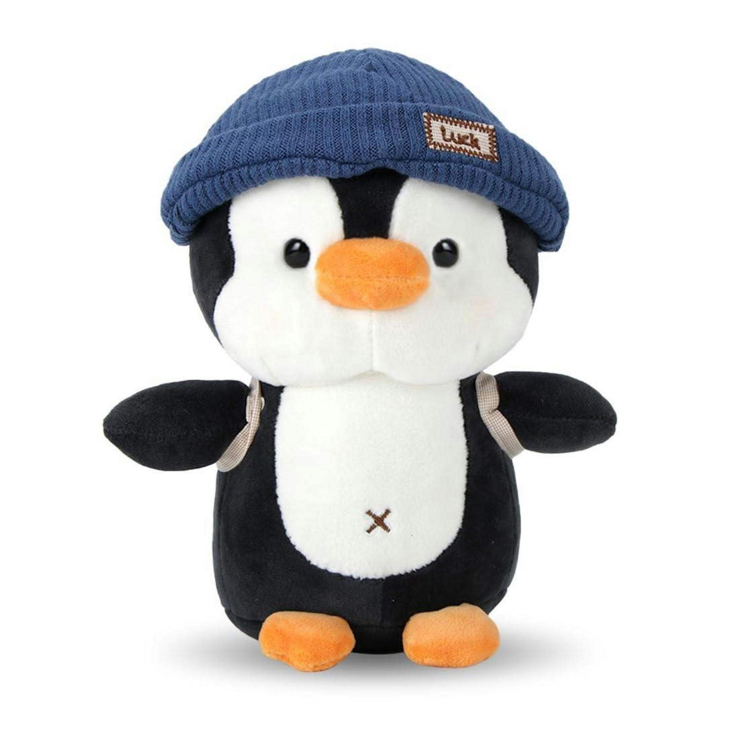 KUSCHELTIER Pinguin Plüschtier 23 cm - Blau, Textil (23/23cm)