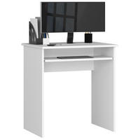 SCHREIBTISCH Weiß 68x51x74 cm - Weiß, Holzwerkstoff (51/68/74cm) - Akord