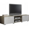 FERNSEHKOMMODE ROMA Sonoma Eiche-Weiß 150/40/35 cm - Multicolor, Holzwerkstoff (150/35/40cm) - Matkam Möbel
