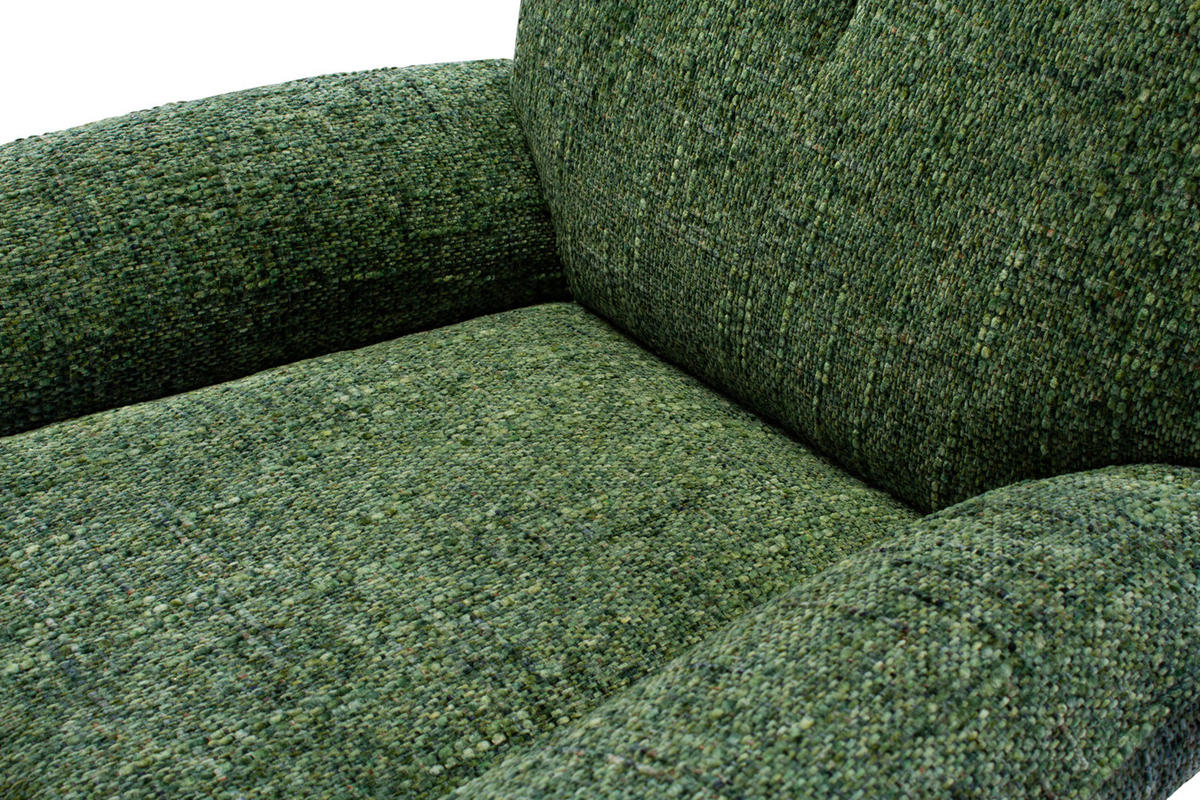 DREHSESSEL Genua, Webstoff, Grün - Grün, Textil (93/99/78cm) - dasmöbelwerk