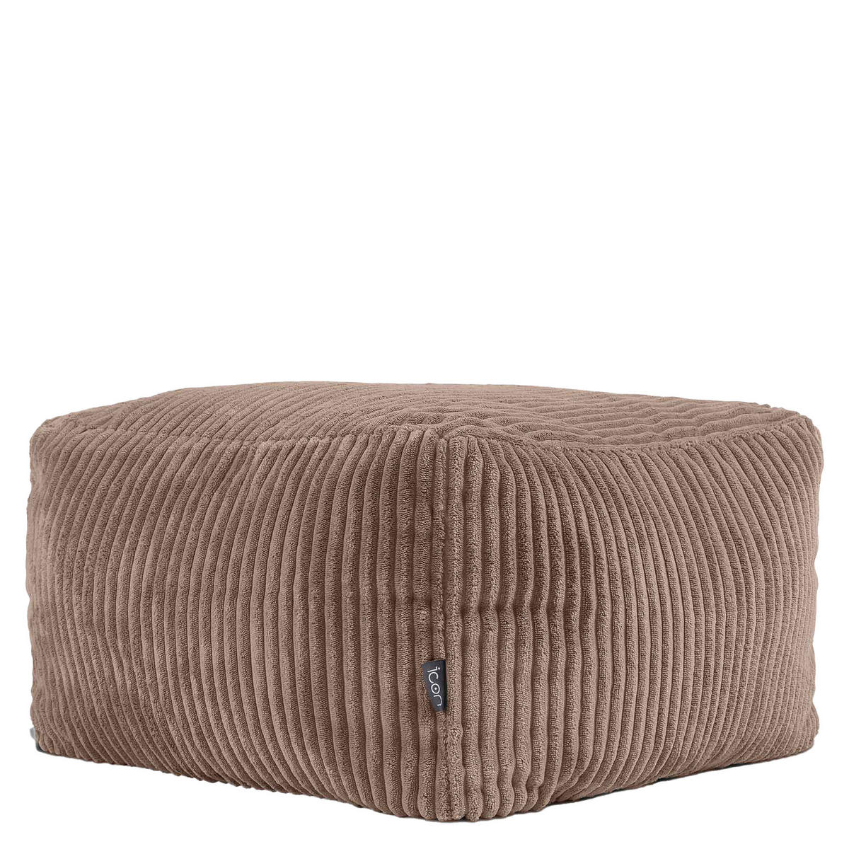 SITZPOUF Amara - Mokka, Textil (42/24/42cm) - icon