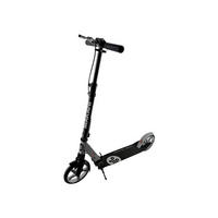 KINDERROLLER Vale grau PU-Räder mit Federung, klappbar, Handbremse, Seitenständer - Silberfarben, Metall (100/36/92cm) - Makani