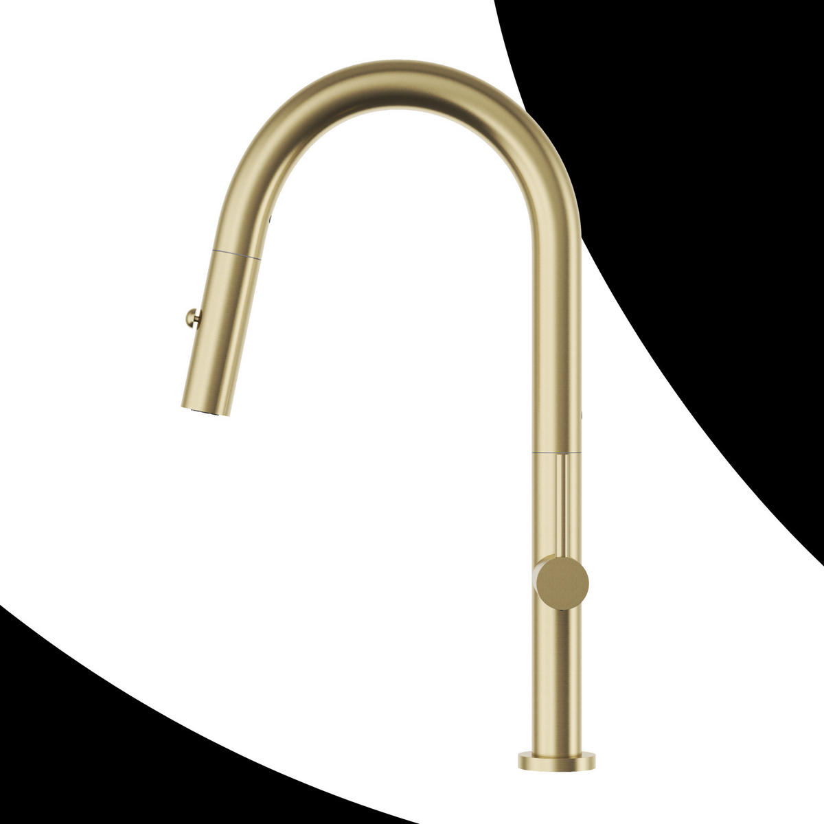 KÜCHENARMATUR Livia Gebürstetes Gold - Goldfarben, Metall (24/43/24cm) - Granitan