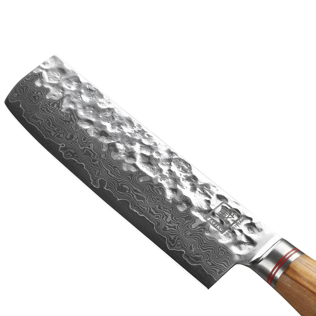 NAKIRIMESSER 17 cm - Braun, Holz/Metall (30cm) - Zayiko