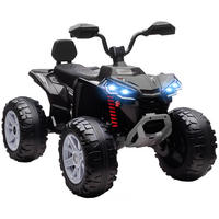KINDER-ELEKTRO-QUAD DE-06169 24V Zweisitzer mit MP3 und Scheinwerfer Rot - Schwarz, Kunststoff/Metall (109/68.5/76cm) - ComfortXL