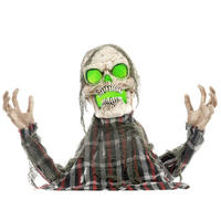 HALLOWEEN-DEKORATION Dunkelgrau 40.0/16.0/70.0cm - Dunkelgrau, Metall (16/70/40cm)