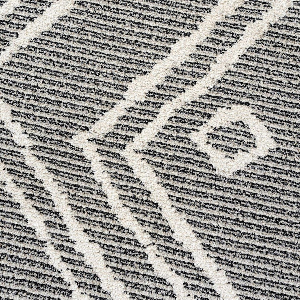 VINTAGE-TEPPICH Medini Neva Grau - Grau, Textil (201/290cm) - Kukoon Rugs