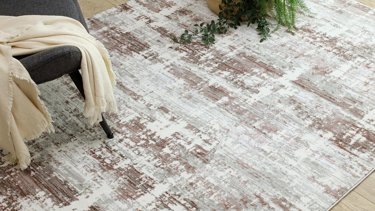TEPPICH Bliss 120/170 cm - Grau, Textil (120/170cm) - rugsX
