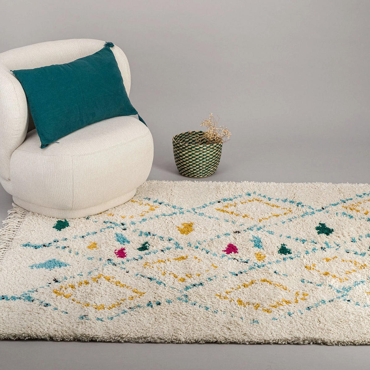 KINDERTEPPICH weich und farbenfroh mehrfarbig - Multicolor, Textil (120/170cm) - AFK Living