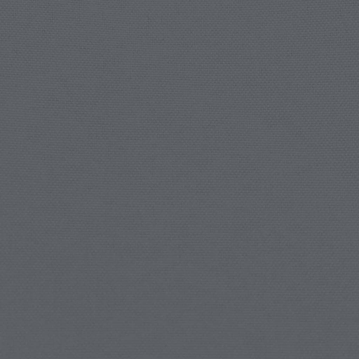 LOUNGEGARNITUR mit Auflagen und 110 cm Couchtisch, aus Stah, Anthrazit, 2-teiliges Set - Anthrazit, Metall - vidaXL