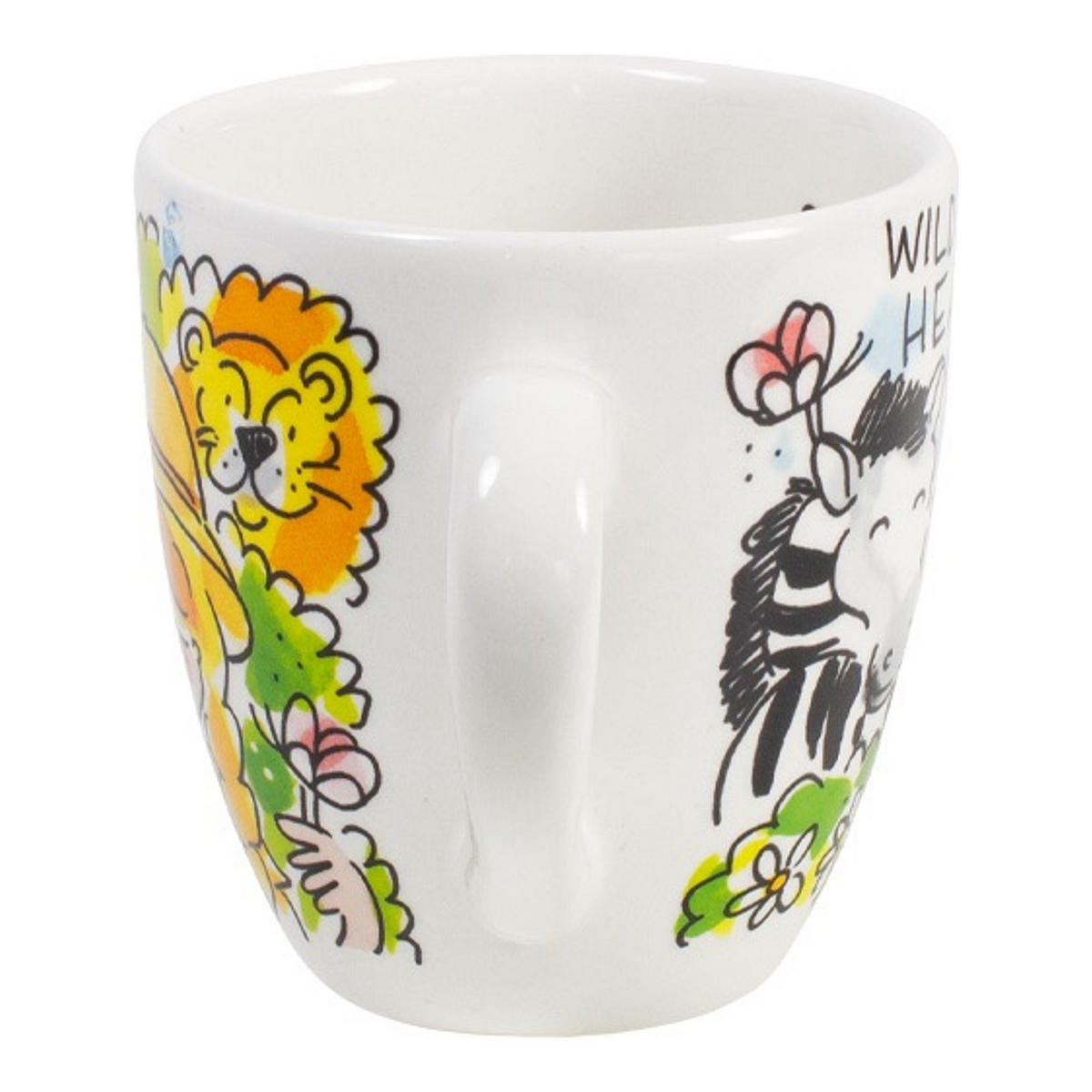 MINI-BECHER Wild im Herzen in Bunt - 200 ml - Multicolor, Keramik (0.2L) - Blond Amsterdam