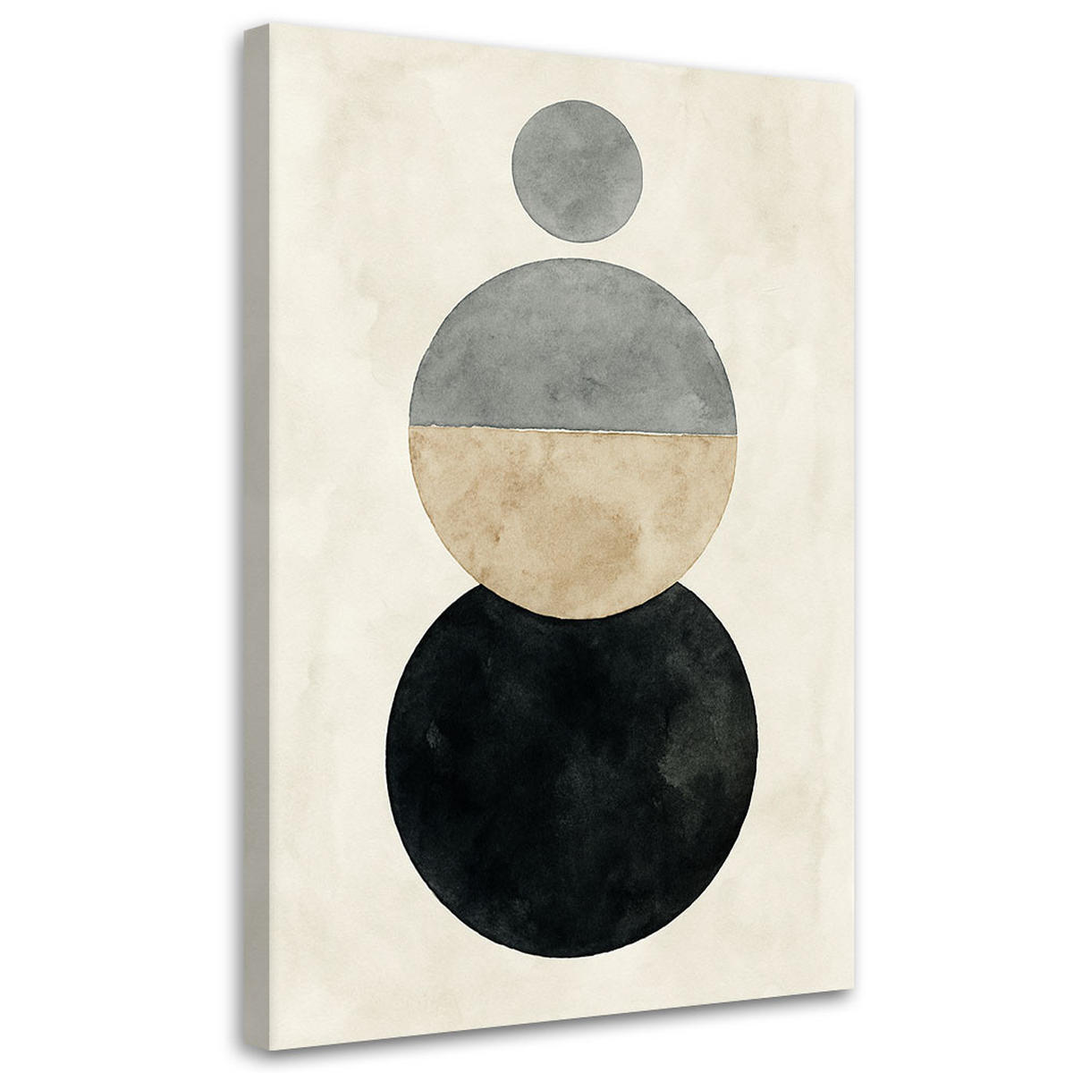 LEINWANDBILD Abstraktion 20x30cm - Beige, Textil (20/30cm) - Feeby