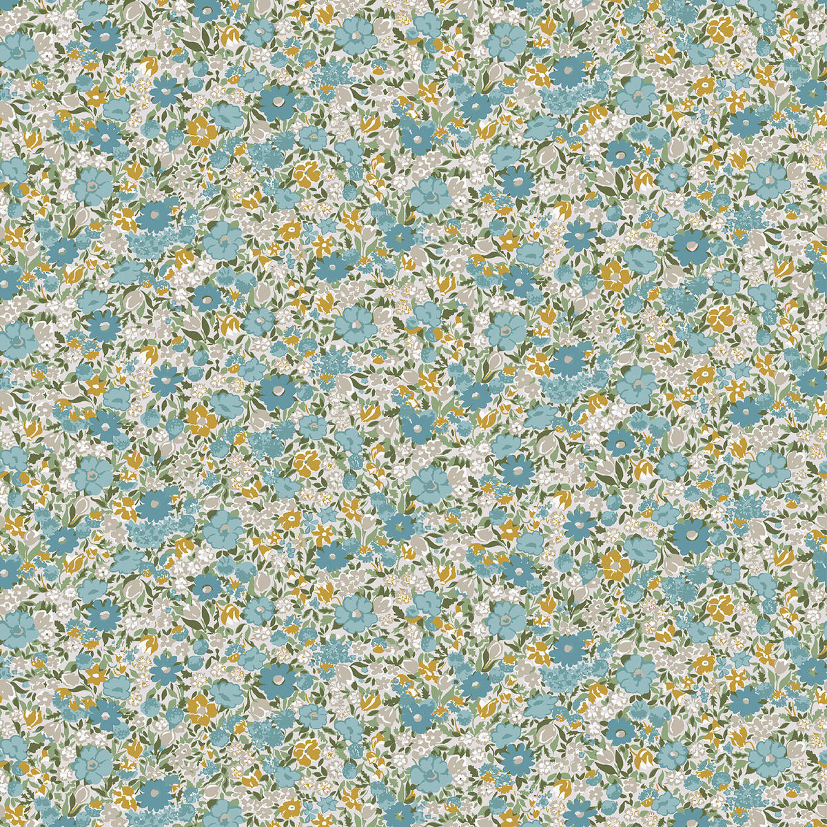 VLIESTAPETE Loveston Newport Blau - Blau, Papier/Kunststoff (52/1000cm) - Graham & Brown