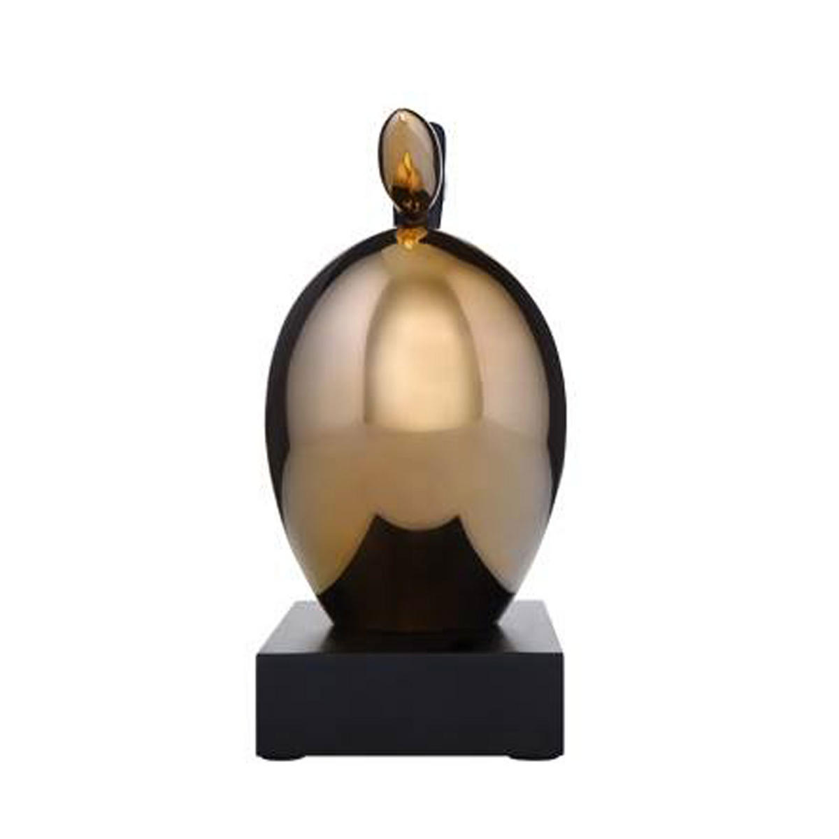 DEKO-OBJEKT APFEL "21 CARAT" Studio 8 Art & Apple gold 28 cm - Goldfarben, Keramik (14/28/24.5cm) - Goebel