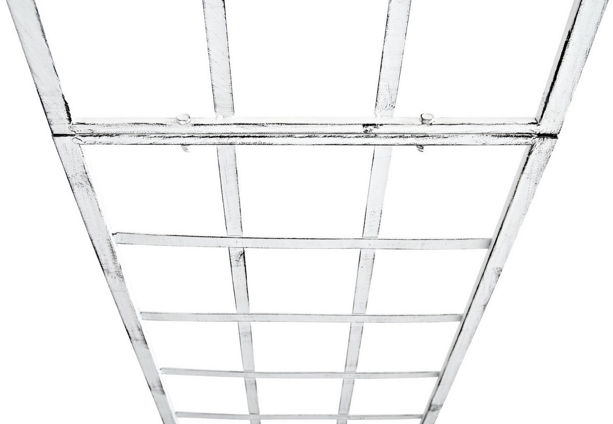 RANKGITTER Trifo antik weiß - Weiß, Metall (40/198/2cm) - TPFGarden