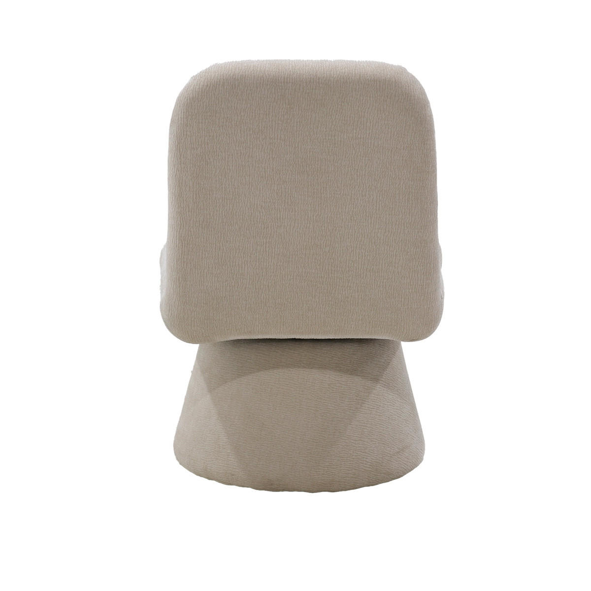 DREHSESSEL aus Stoff, Taupe - Taupe, Textil (70/78/60cm) - Giga Meubel