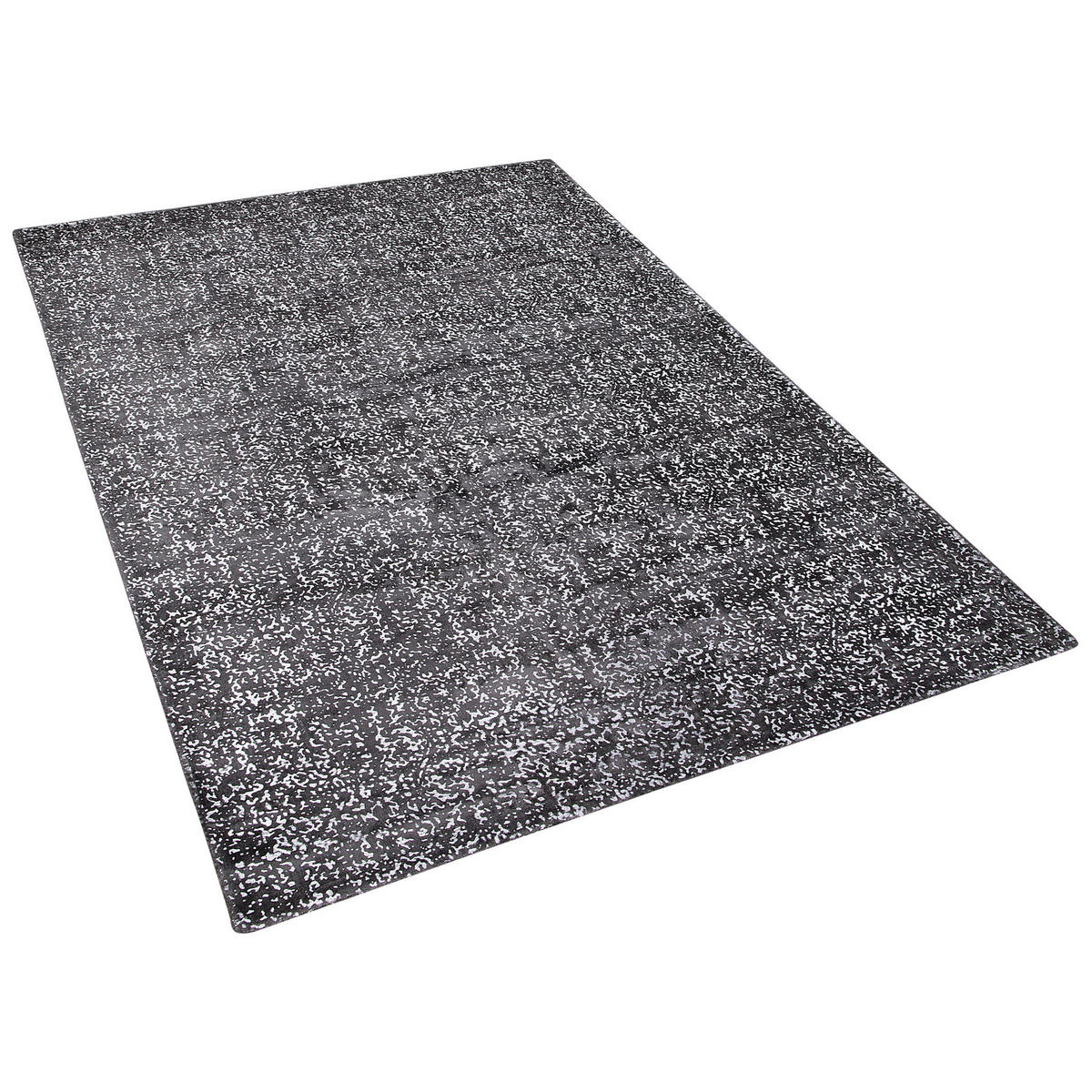 KURZFLOR-TEPPICH Esel 230/160 cm - Grau, Naturmaterialien (160/230cm) - Beliani