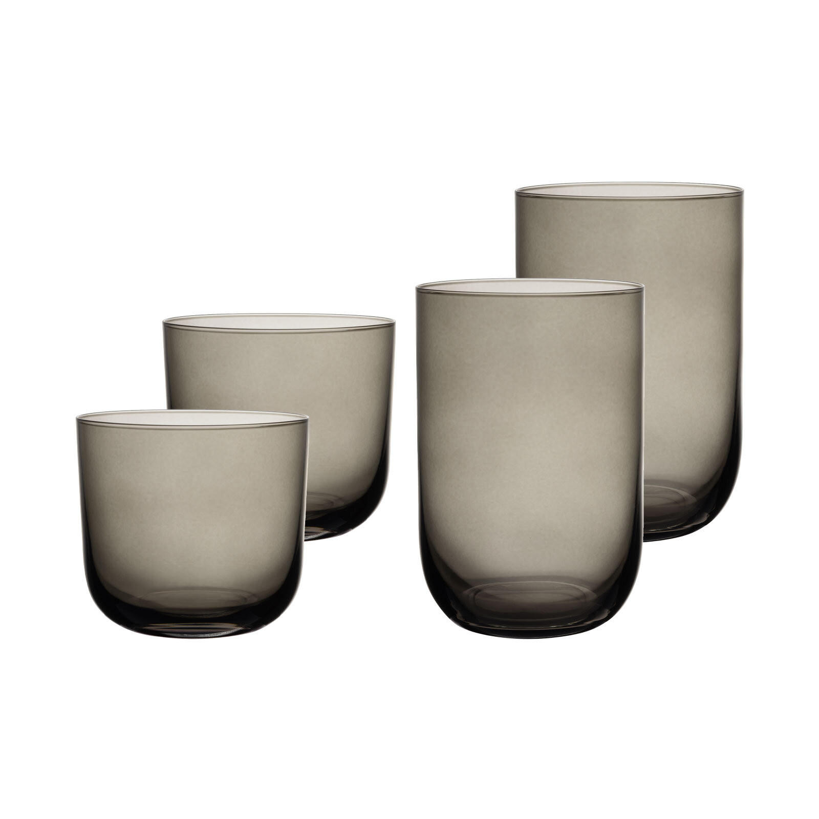 TRINKGLÄSER Like Glass Smoke 4er Set - Grau, Glas (0.001L) - like.Villeroy & Boch