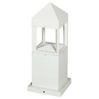 WEGELEUCHTE Weiß - Weiß, Metall (15/15/37cm) - click-licht