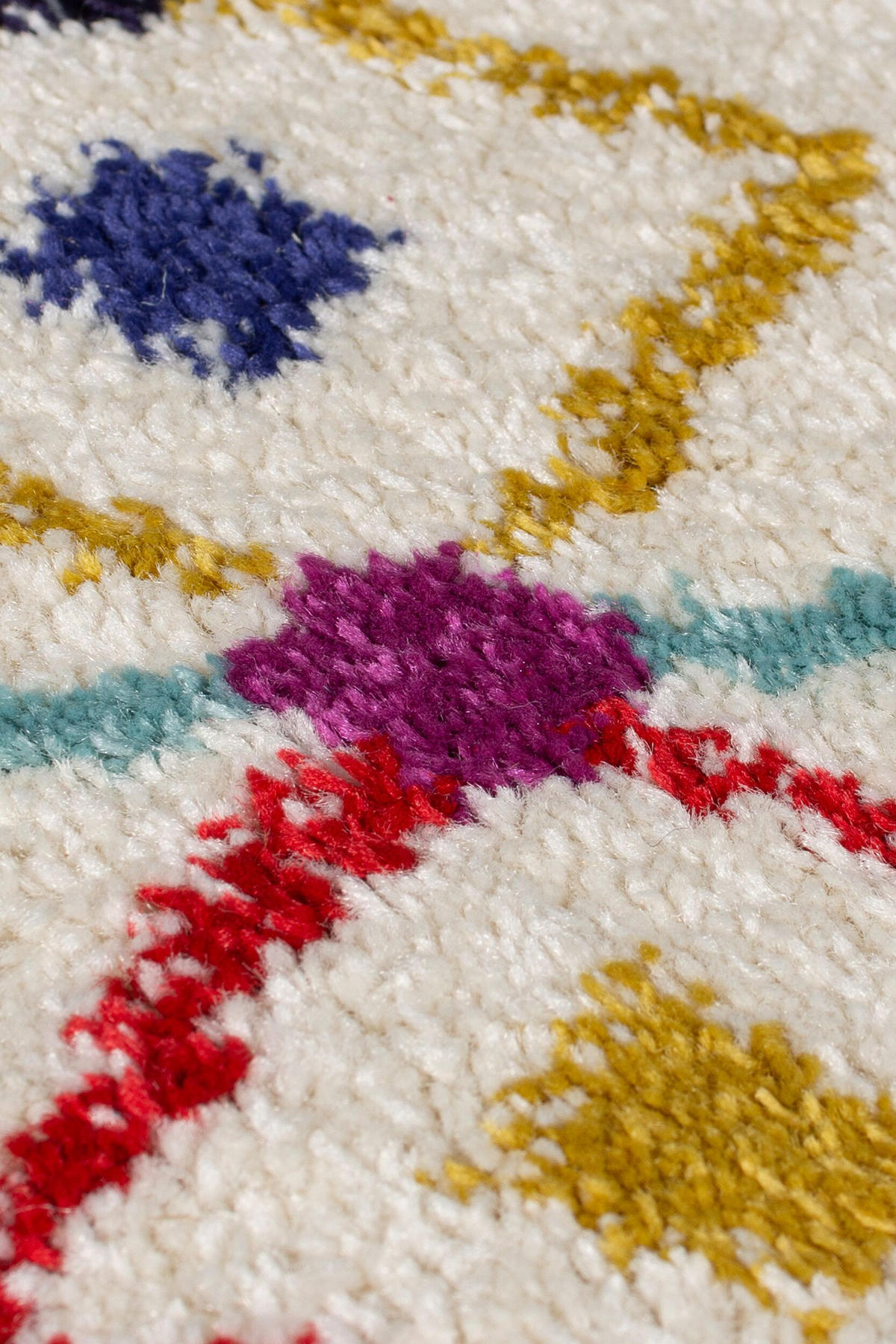 TEPPICH Berber-Design, mehrfarbig, mit Fransen ARUN GINA, Multi 160x230 cm - Multicolor, Textil (160/230cm) - KADIMA DESIGN