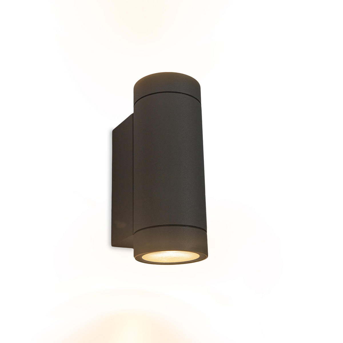 AUSSENLEUCHTE Ludowa - Anthrazit, Metall (10.2/6.5/16.4cm) - Paco Home