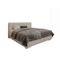 POLSTERBETT Zaira 180x200cm – Elegantes Polsterbett für modernen Wohnstil , ohne matratze, cappuccino - Cappuccino, Holz (180/200cm) - Panda Möbel