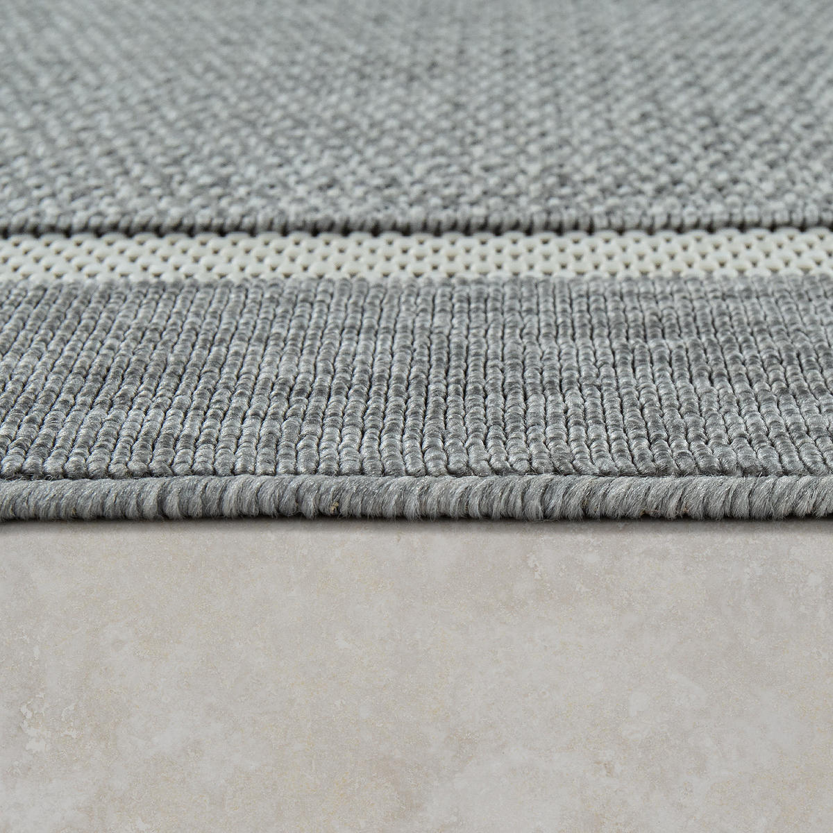 OUTDOORTEPPICH 200/290 cm Brugge 225 - Grau, Textil (200/290cm) - Paco Home