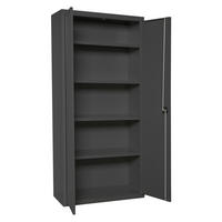 STAHLSCHRANK Amego HxBxT 180x100x40 cm 4x Fachboden Anthrazit-Anthrazit - Anthrazit, Metall (100/180/40cm) - PROREGAL