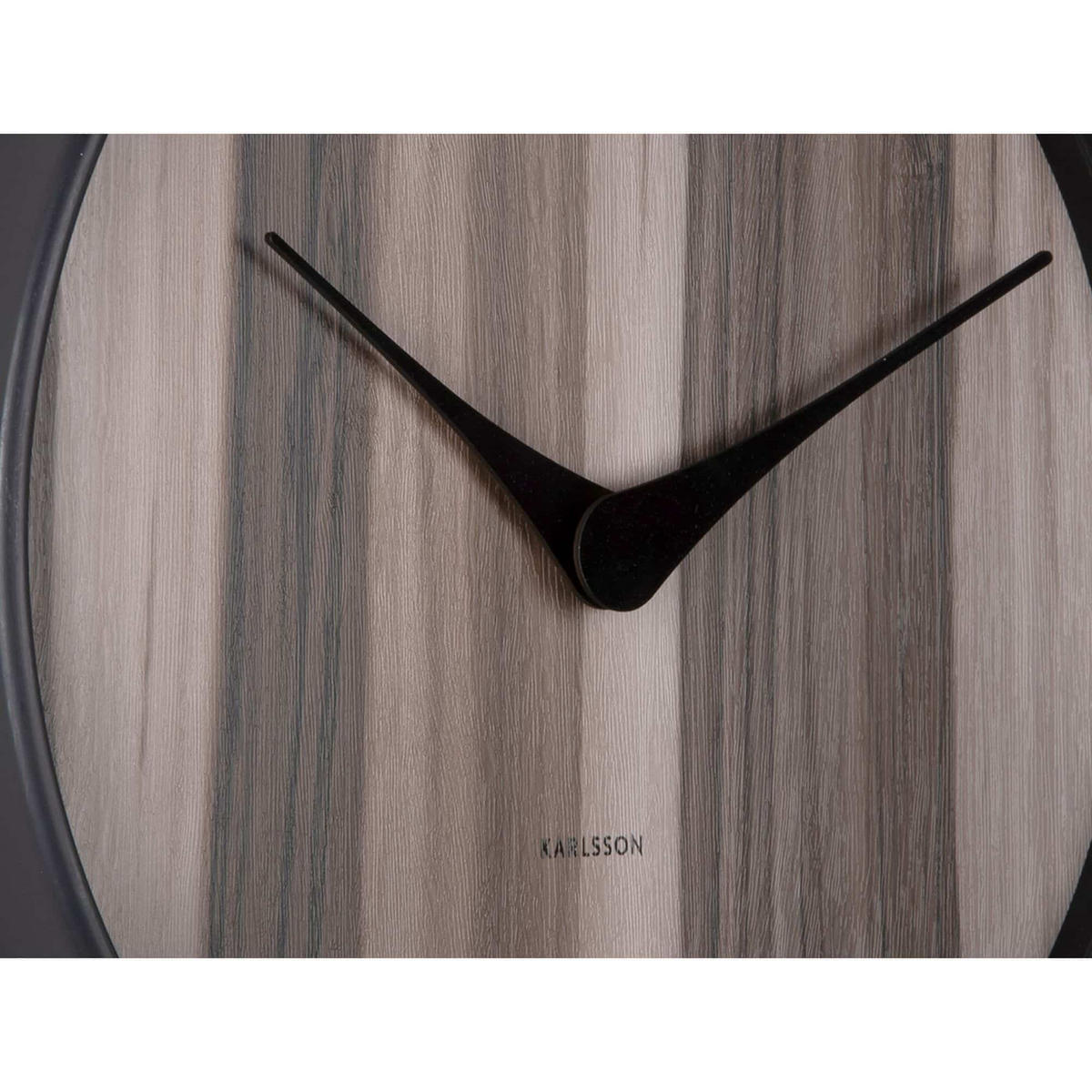 WANDUHR Wood Melange Ø40 cm - Braun, Holz (40/40/4.5cm) - Karlsson