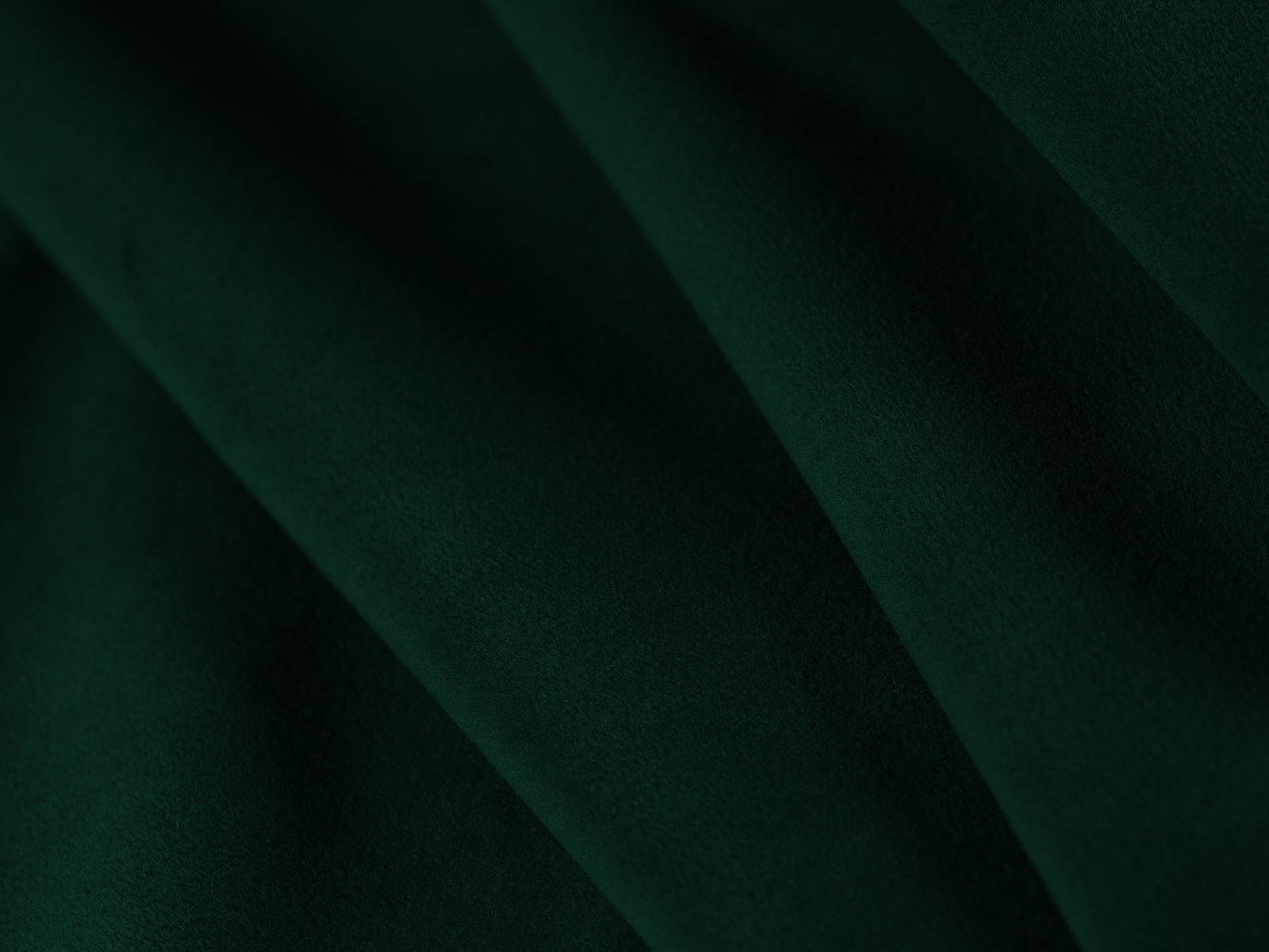 POUF Ruby aus Samt flaschengrün - Grün, Textil (93/40/93cm) - Micadoni