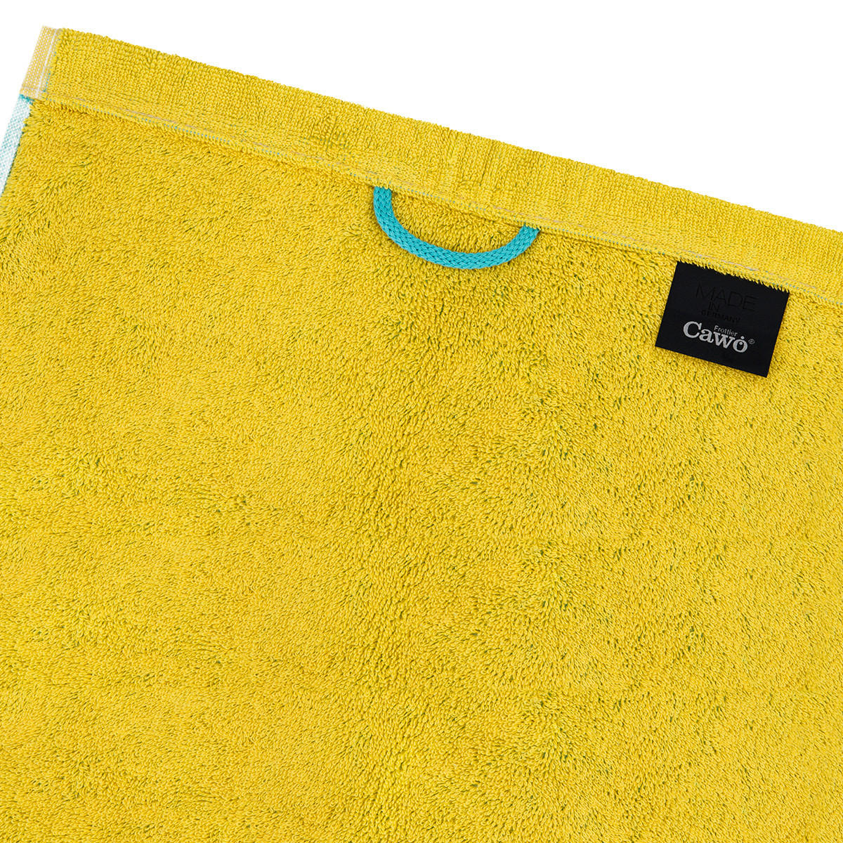 HANDTUCH Lifestyle Splash 4er-Set - Türkis, Textil (50/100cm) - Cawö