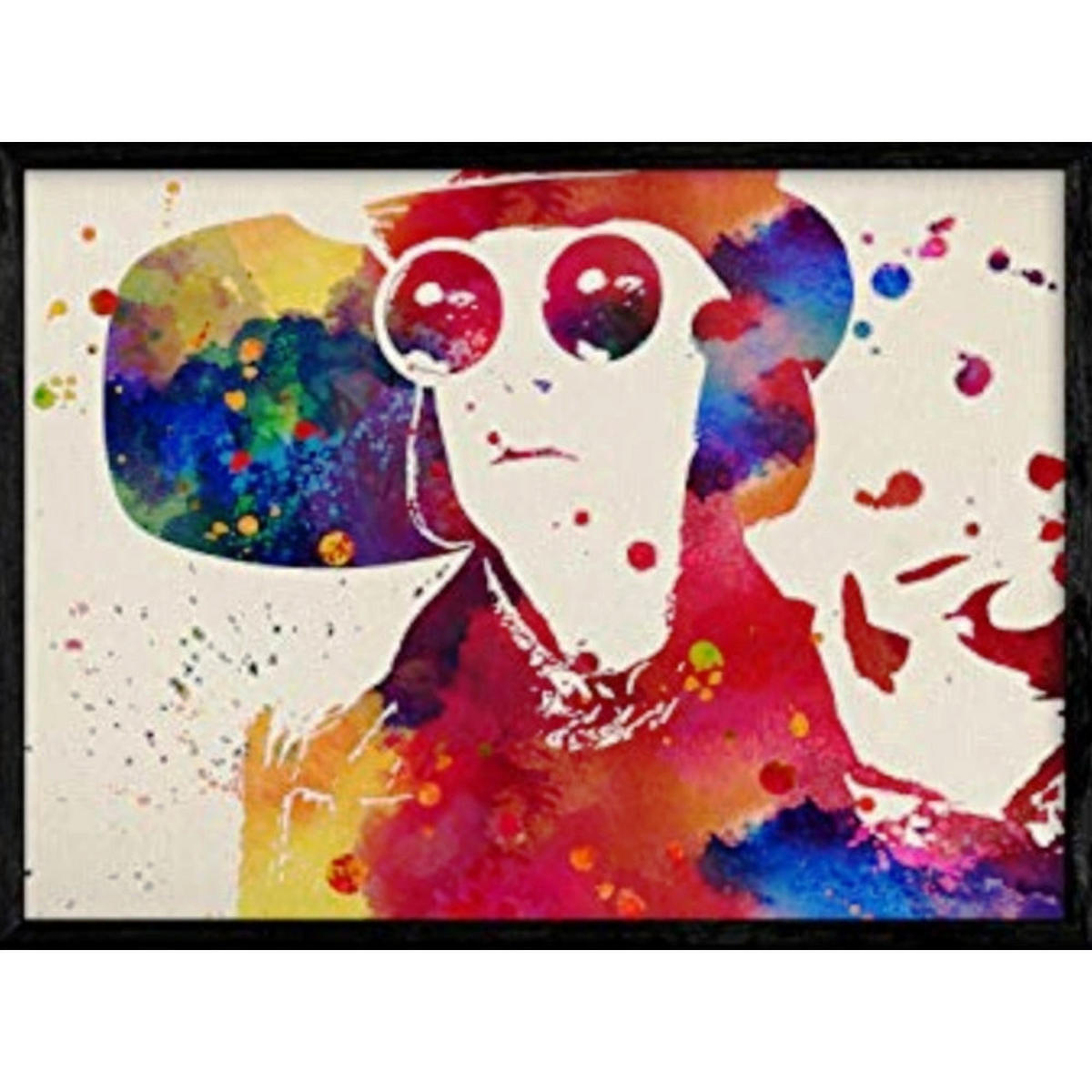 POSTER Willy Wonka A4 Rahmenlos - Klar, Papier (29.7/5/21cm) - Nacnic