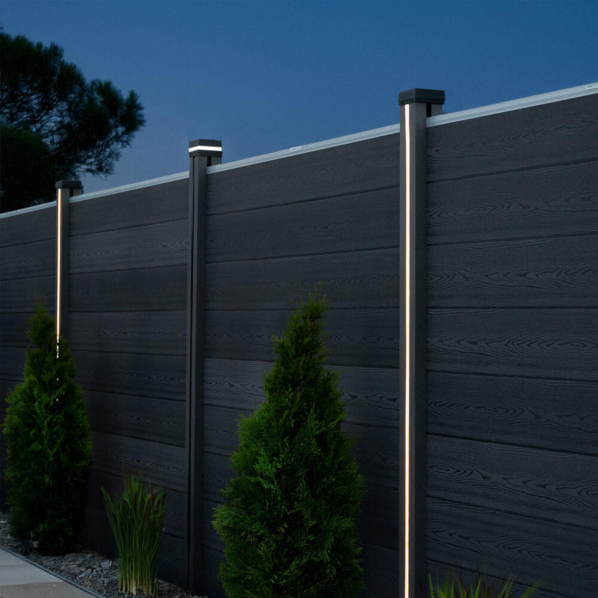 NUTLEISTE CALLUX STRIPE - 1 - Schwarz, Kunststoff (2/184cm) - Home Deluxe