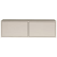 TV-LOWBOARD hängend, 2 Klappen, Kaschmir, 100 cm - Kaschmir, Holzwerkstoff (100.6/30/30cm) - Selsey