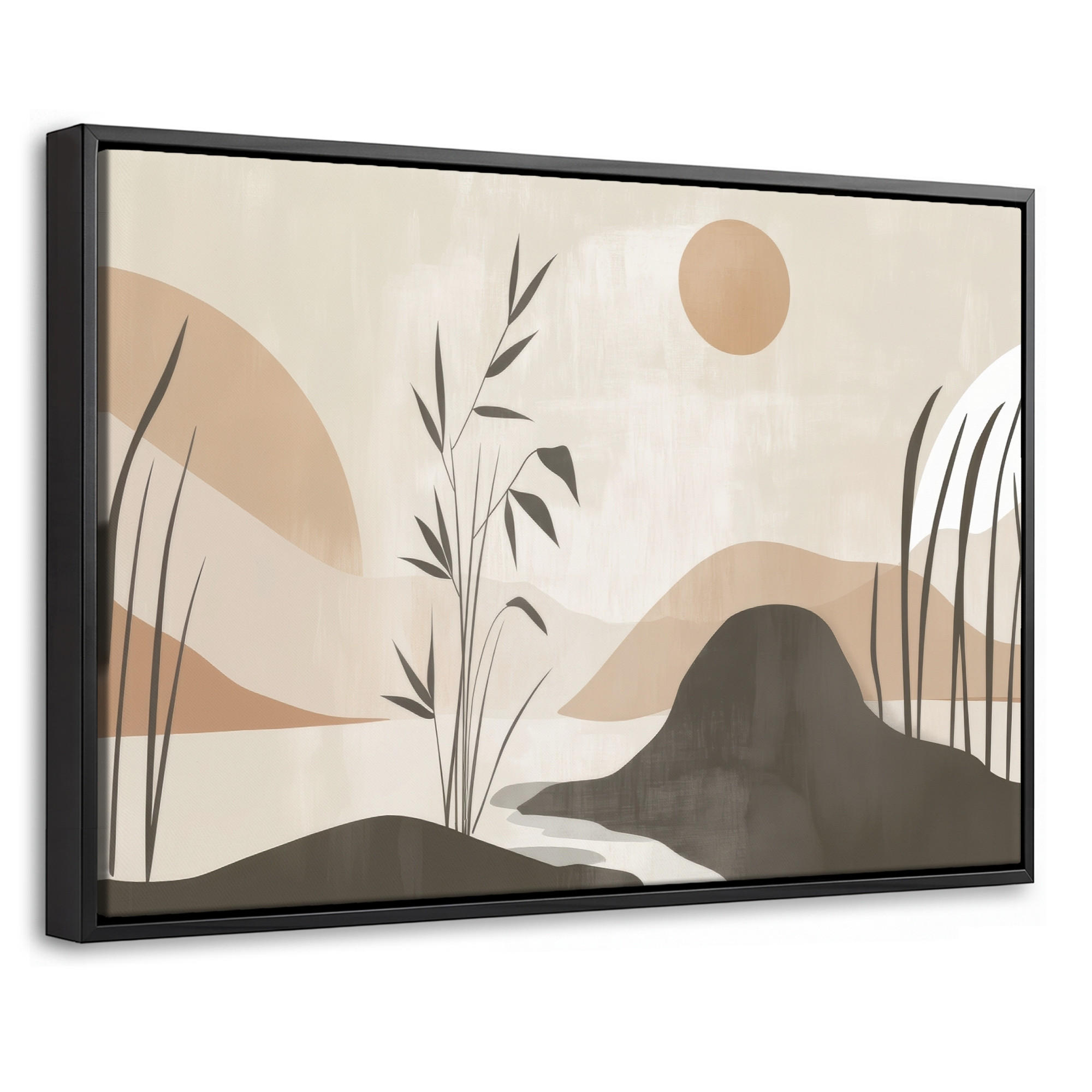 MuchoWow Leinwand Cognac 30x20 cm
