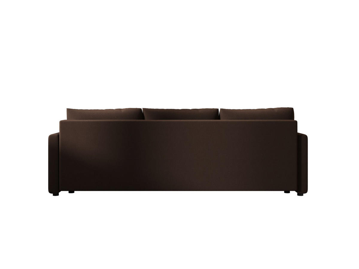 SOFA MOS mit Schlaffunktion COSMIC 800 mit Stauraum - Braun, Textil (84/72/220cm) - Bedante
