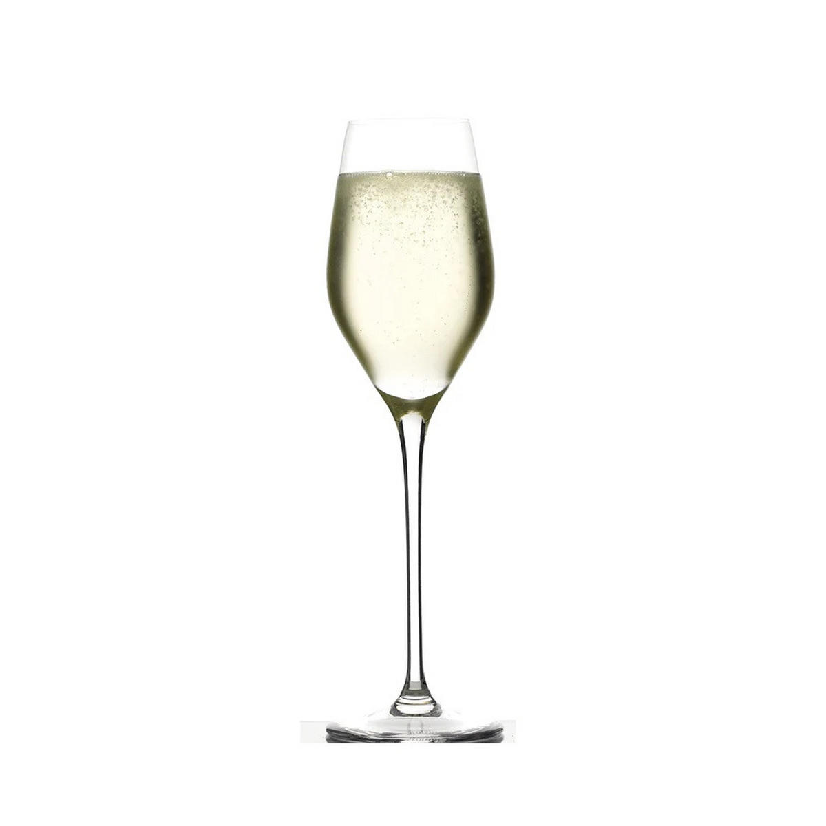 WEISSWEINKELCH Exquisit Royal Champagnerkelche/e Set 12 tlg - Transparent, Glas (0.42L) - Stölzle