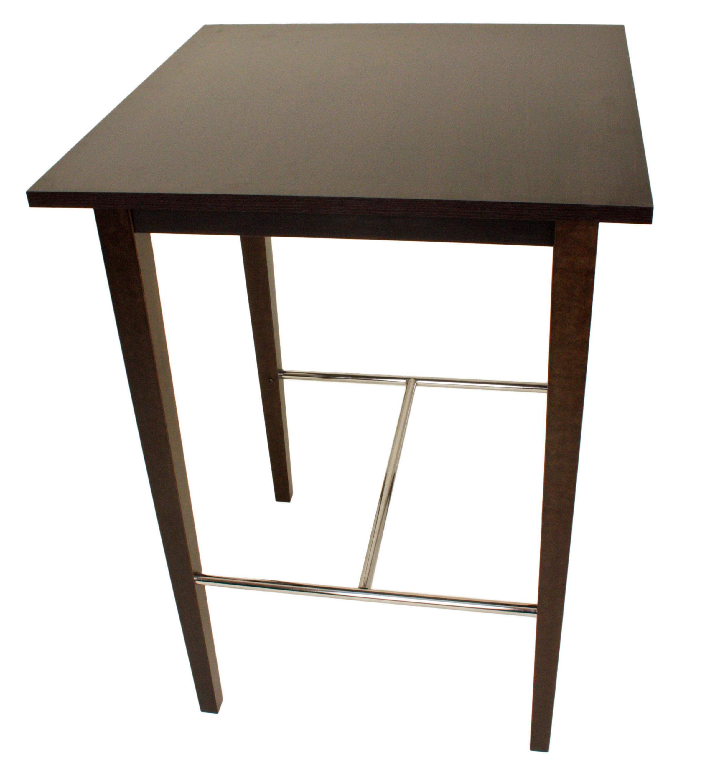 BARTISCH Inga Holz Dunkelbraun 105x74,5x74,5cm - Dunkelbraun, Holz (74.5/74.5/105cm) - DELUKE