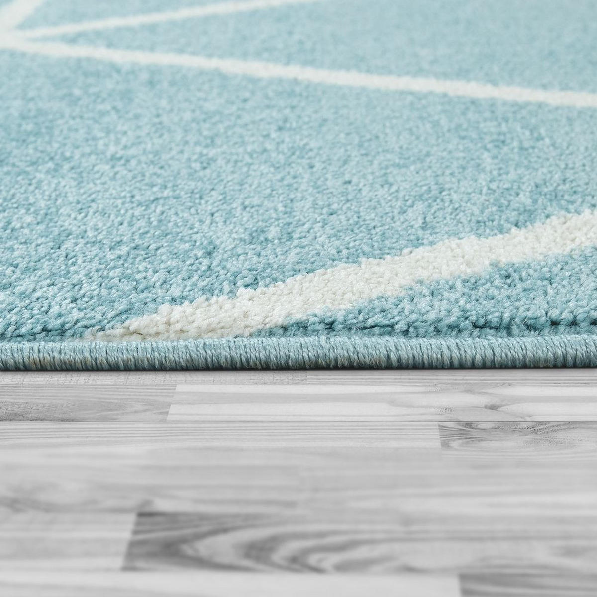 KURZFLORTEPPICH 70/250 cm Stella 401 - Blau, Textil (70/250cm) - Paco Home