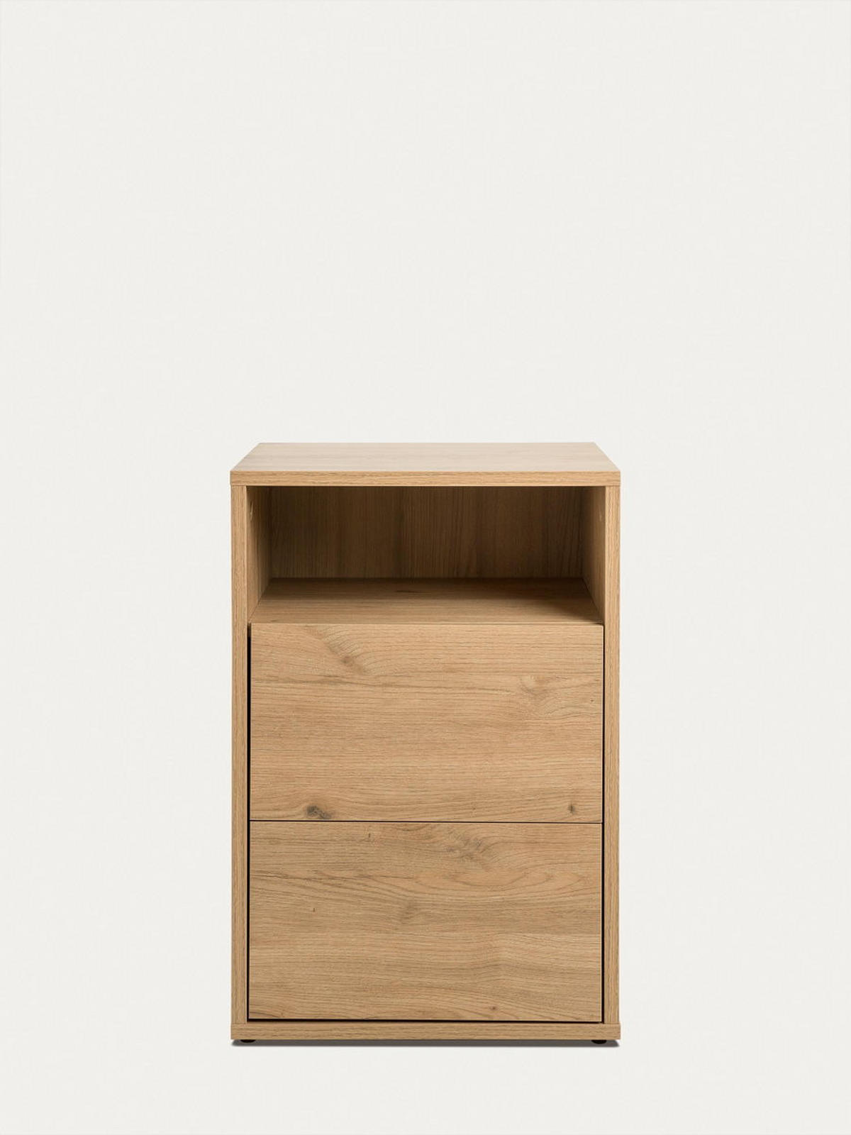 NACHTTISCH Hegas Natur 42 cm x 62.3 cm - Braun, Holzwerkstoff (42/62/40cm) - Kenay Home