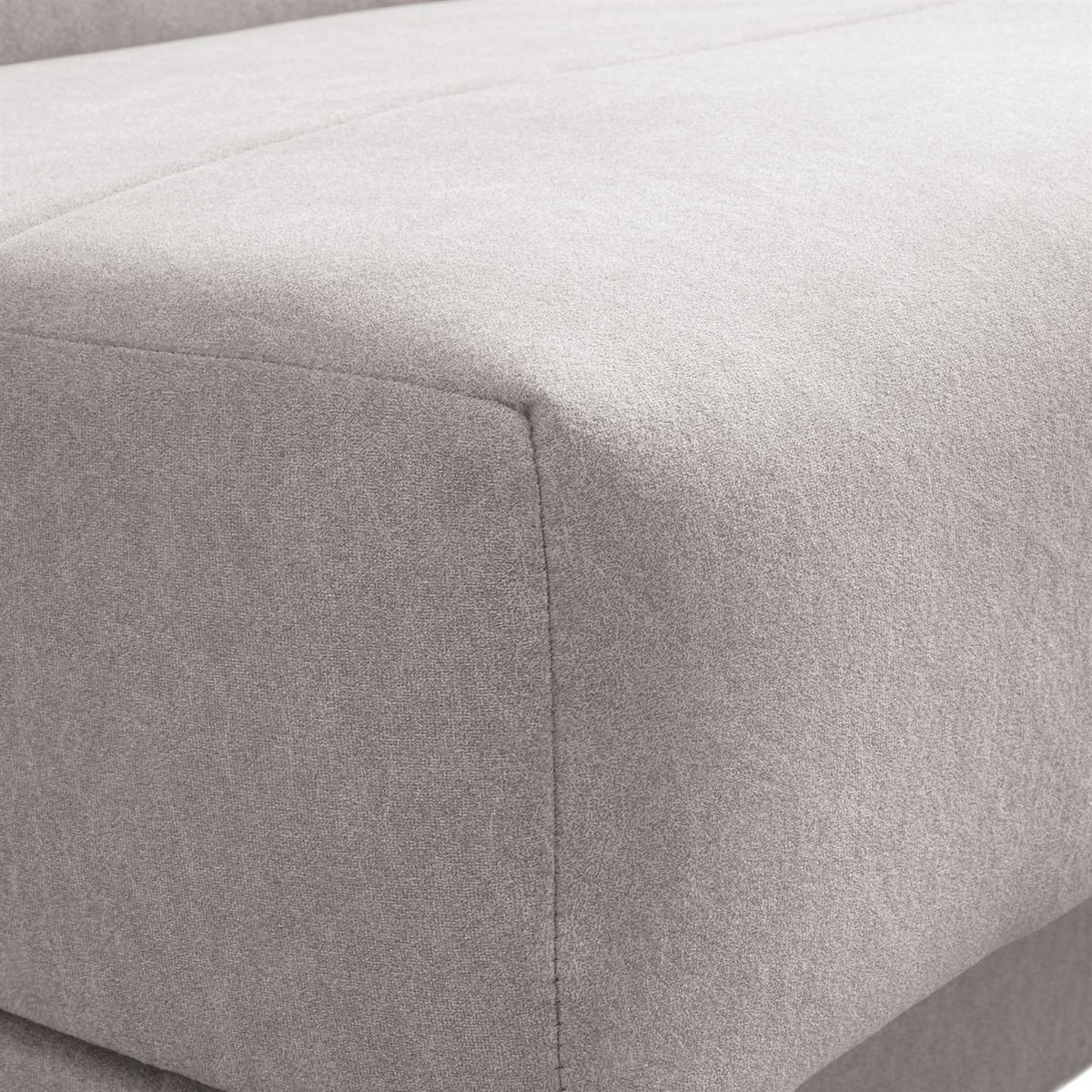 SCHLAFSOFA VERO II mit Schlaffunktion Castel 04 - Beige, Textil (191/88/90cm) - Lookway