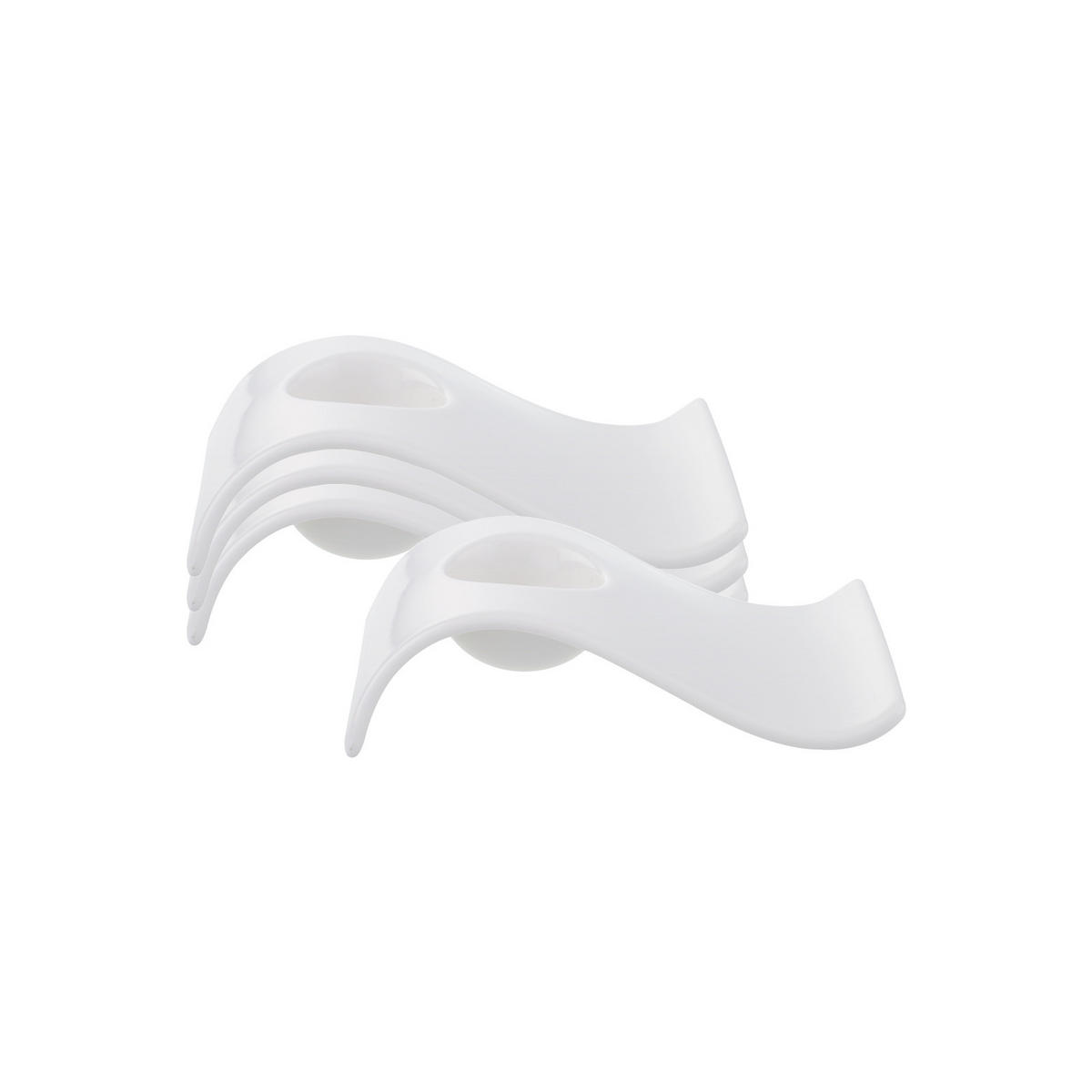 EIERBECHER NewWave weiß 4er Set - Weiß, Keramik (10/3/13cm) - Villeroy & Boch
