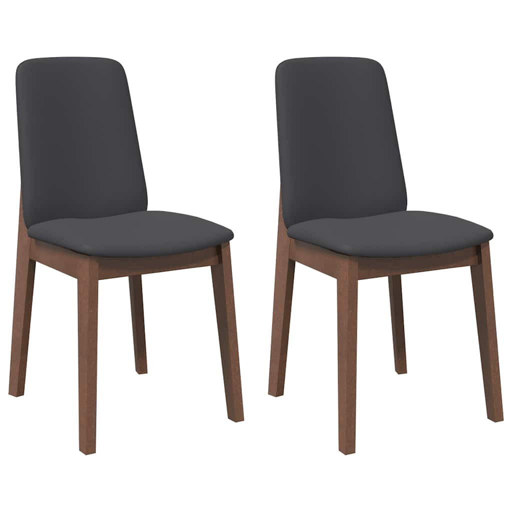 STUHL-SET 2 Stk Tannhain 43/86.5/56 cm - Braun, Holz (43/86.5/56cm) - ZMH