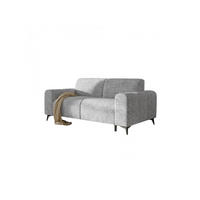 SOFA mit Schlaffunktion LIVIGNO, 225x82x105 cm, Schlafsofa mit Italienischem Ausklappsystem, Grau - Grau, Holz/Textil (225/82/105cm) - Trada
