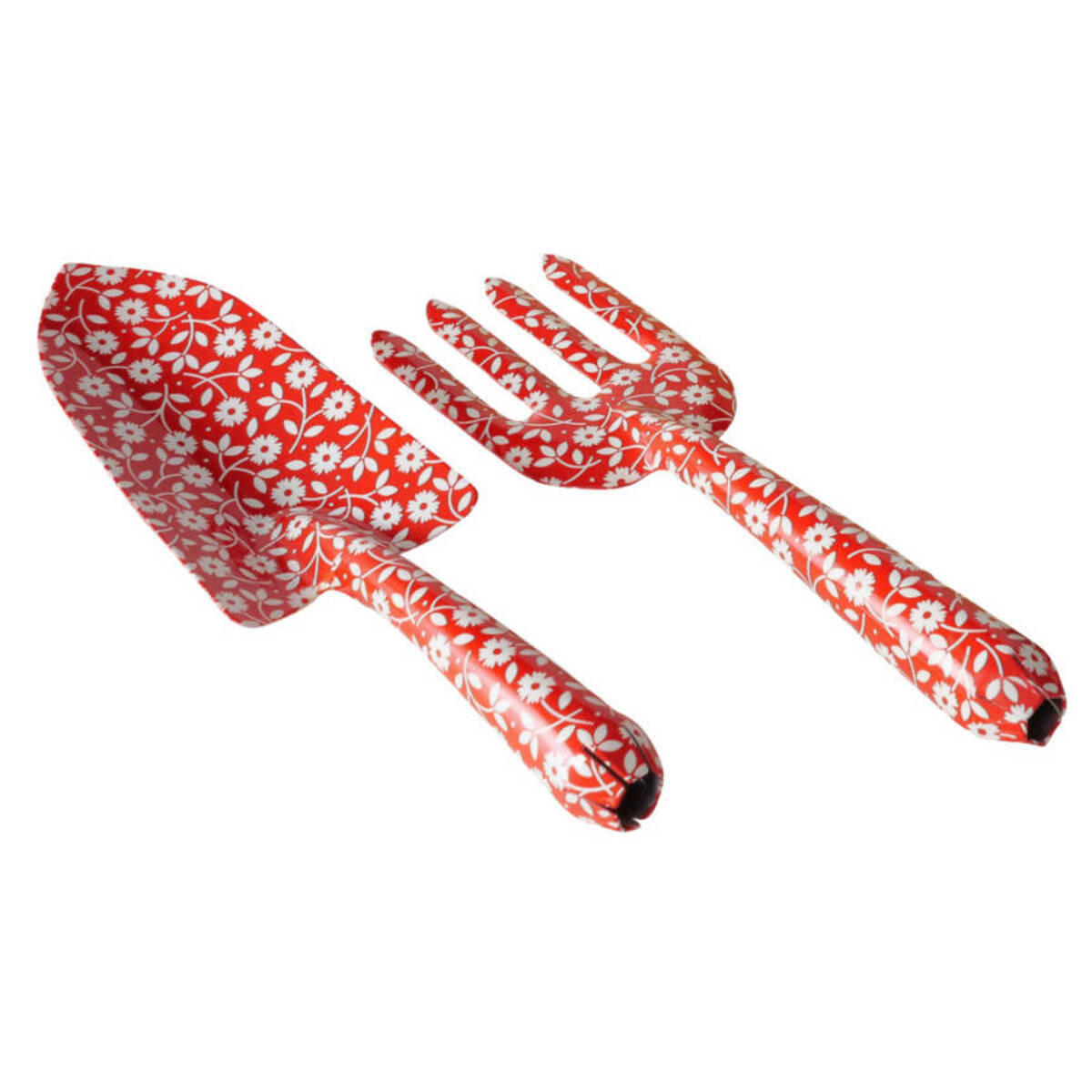 GARTENWERKZEUGE Lilly 2er-Set - Rot, Metall (8/3/28cm)