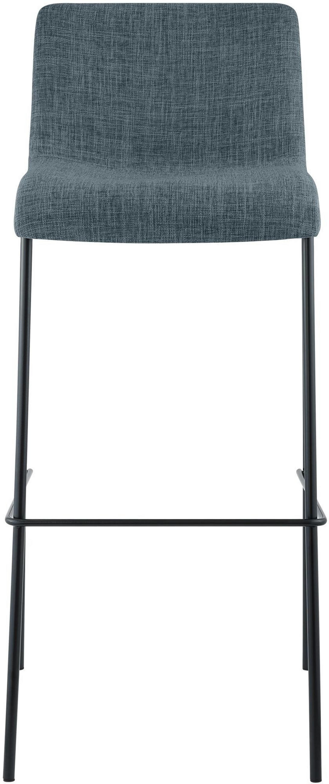 BARHOCKER Hover Set 2-teilig 100x43x48 cm blau - Blau, Textil (43/100/48cm) - furnicato
