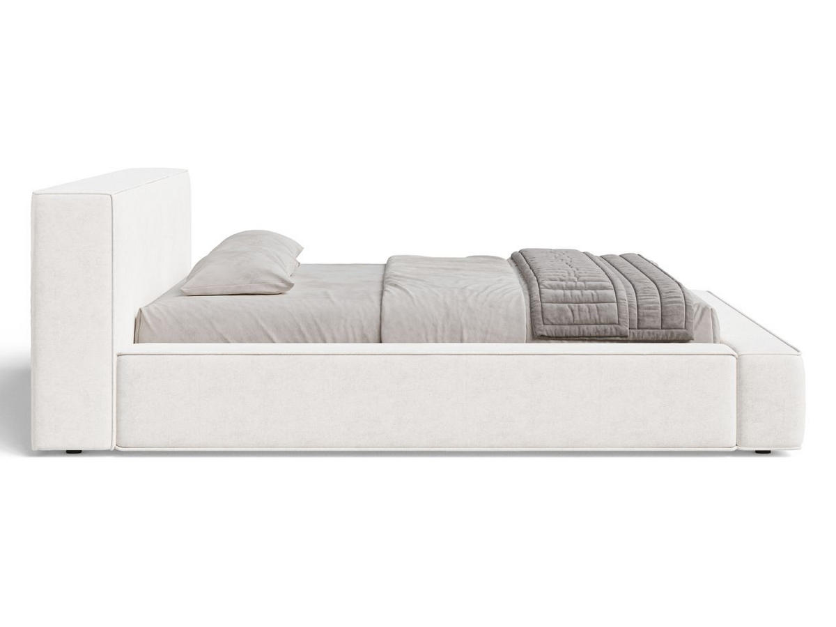 POLSTERBETT Mali 160x200 Creme - Creme, Textil (160/200cm) - Graingold